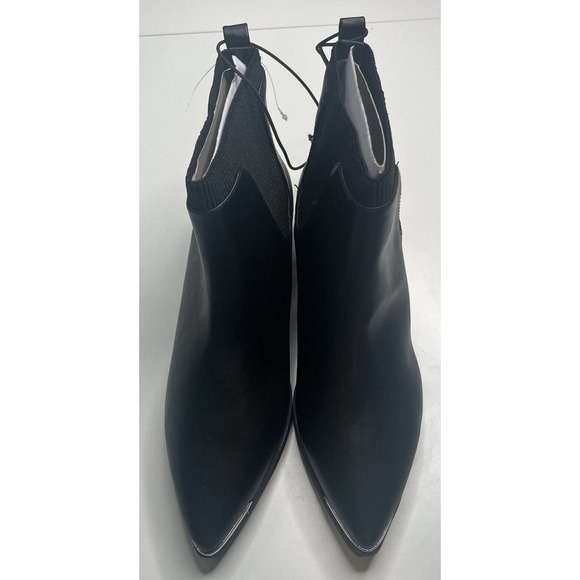 Brighton Black Ankle Boots - Picture 7 of 9